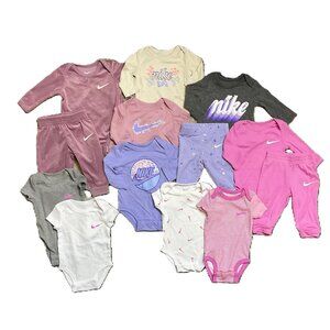 Nike 13 Piece Lot, Size 3 Months EUC
